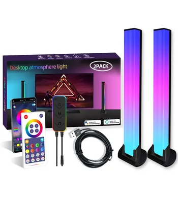 Настольная LED лампа RGB 5V Panel 1 Bluetooth dual pack USB interface with app Black