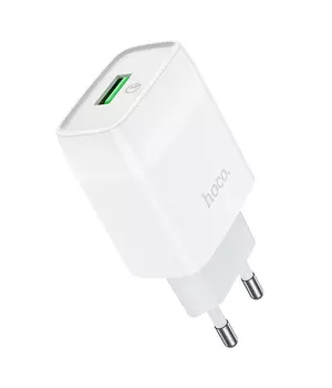 СЗУ Hoco C72Q QC3.0 (1USB / 2A) Білий