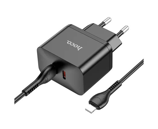СЗУ Hoco N29 PD35W (2Type-C) + Type-C + Lightning Black