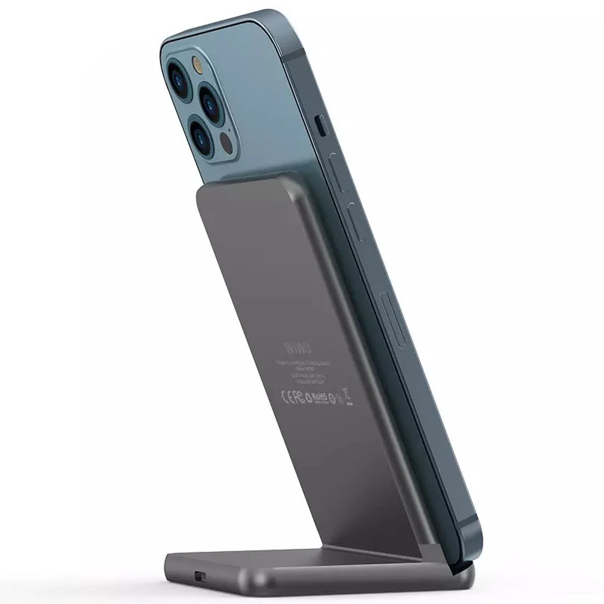 БЗУ WIWU Power Air One Wireless Charging Station Чорний