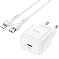 СЗУ Hoco N32 Glory PD30W Type-C to Lightning White