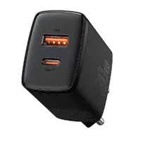 СЗУ Baseus Compact Quick Charger 20W QC+ PD (Type-C + 1USB) (CCXJ-B) Black