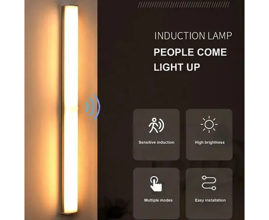 Сенсорный светильник LED с датчиком движения MZ-CT-902 (220*22.8*18.6mm) White light