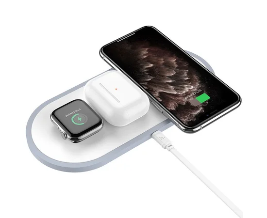 БЗУ HOCO CW24 Handsome 3in1 10W Білий