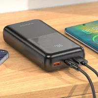 Портативний зарядний пристрій Power Bank BOROFONE BJ36A 22.5W+PD20W 20 000 mAh Black
