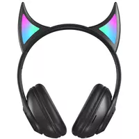 Накладные беспроводные наушники Devil's Horn STN-29 Black