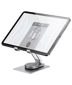 Підставка для планшетів WIWU ZM107 Desktop Rotation Stand For Tablet up to 12.9 inch Silver