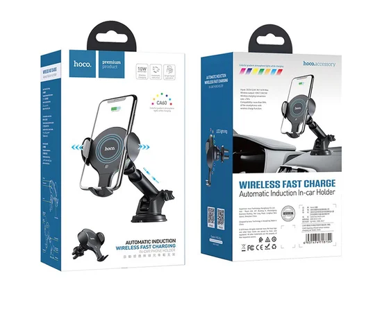 Автодержатель Hoco CA60 Черный