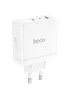 СЗУ Hoco N30 Glory PD65W (2Type-C/1USB) White