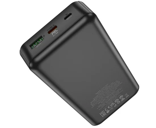 Портативное зарядное устройство Power Bank Hoco J102A Cool figure PD20W+QC3.0 20000 mAh Black
