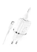 СЗУ Hoco N4 (2USB/2.4A) + Type-C Білий