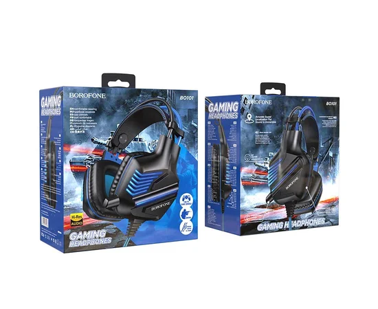 Стерео Наушники BOROFONE BO101 Синий