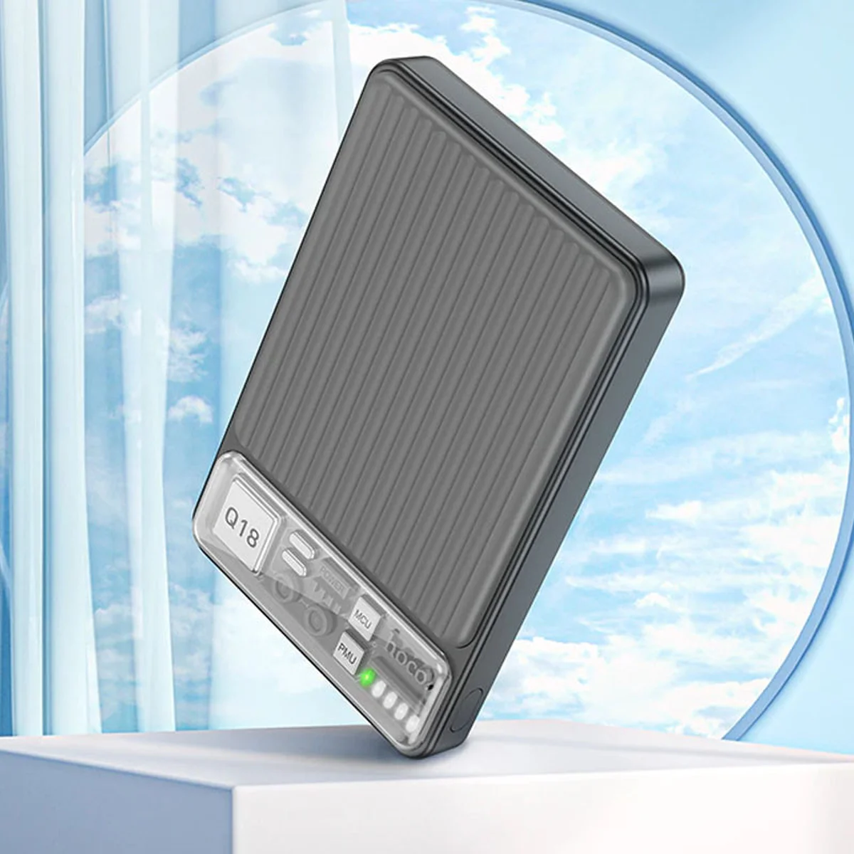 Портативний зарядний пристрій Power Bank Hoco Q18 Tourer 22.5W з БЗУ 10 000 mAh Black
