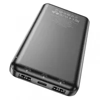 Портативное зарядное устройство Power Bank Hoco J100 High-ranking 10000 mAh Black