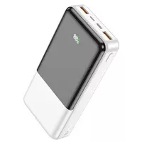 Портативное зарядное устройство Power Bank Hoco J108A Universe 22.5W 20000 mAh White