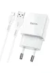 СЗУ Hoco N9 (1USB/2,1A) + Lightning Белый