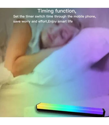 Настольная LED лампа RGB 5V Panel 1 Bluetooth dual pack USB interface with app Black