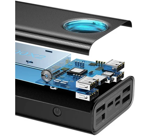 Портативное зарядное устройство Baseus Amblight 65W Overseas Edition 30000mAh (PPLG000101) Black