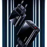 СЗУ Usams US-CC133 T40 QC3.0 + PD 20W Черный