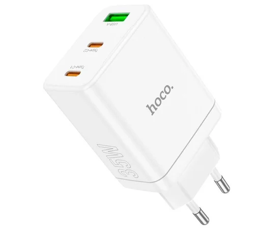 СЗУ Hoco N33 Start PD35W (2C/1A) White