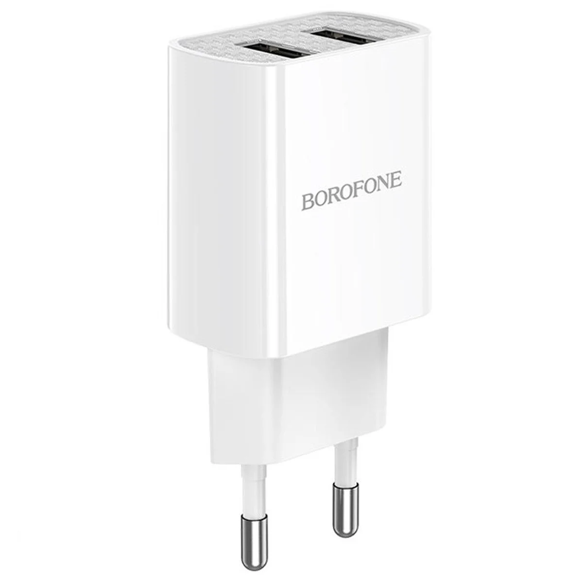 СЗУ Borofone BA53A Powerway (2USB/2.1A) Белый