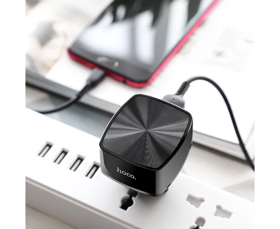 СЗУ Hoco C70A QC3.0 (1USB / 3A) Чорний