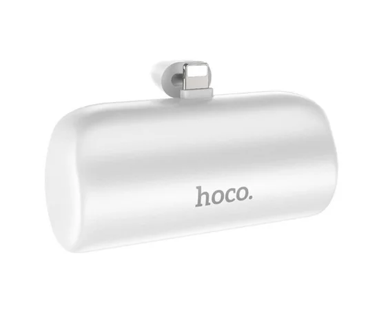 Портативний зарядний пристрій Power Bank Hoco J106 Pocket Lightning 5000 mAh White
