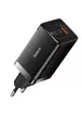 СЗУ Baseus GaN5 Pro 65W 2Type-C+USB 100W EU (CCGP12020) Black