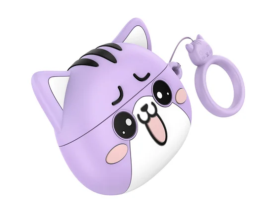 Беспроводные TWS наушники Hoco EW48 Purple Cat