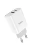 СЗУ HOCO C80A Plus Rapido PD20W+QC3.0 (1Type-C/1USB) White