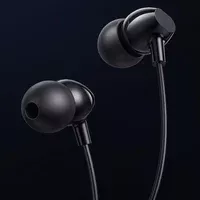 Наушники Usams US-SJ594 EP-47 с микрофоном (3.5mm/1.2m) Black