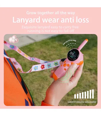 Детская рация Walkie Talkie D22 Pink Детская рация Walkie Talkie D22 Pink