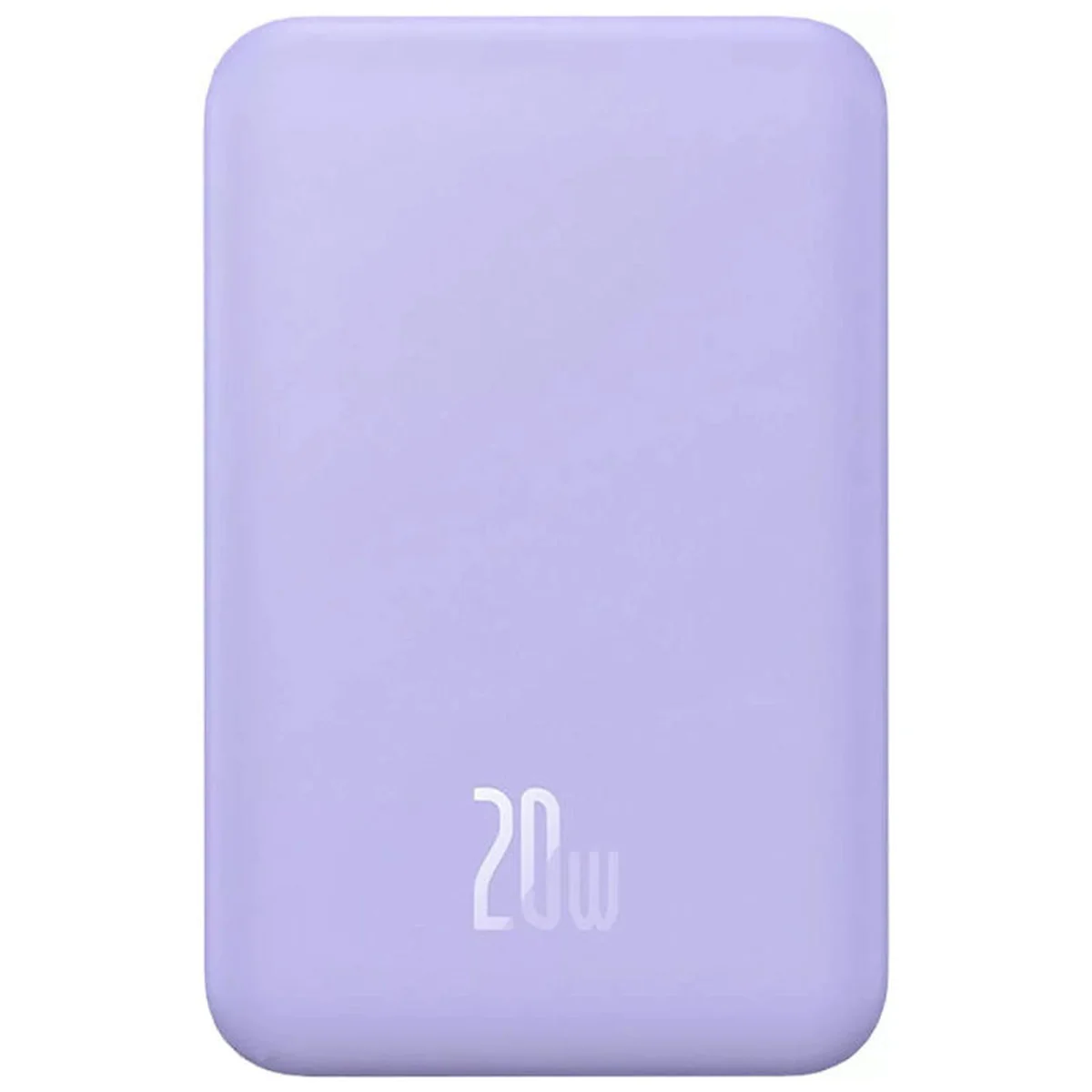 Портативний зарядний пристрій Power Bank Baseus Magnetic Mini OS 20W з БЗП 10000 mAh (PPCX110105) Purple