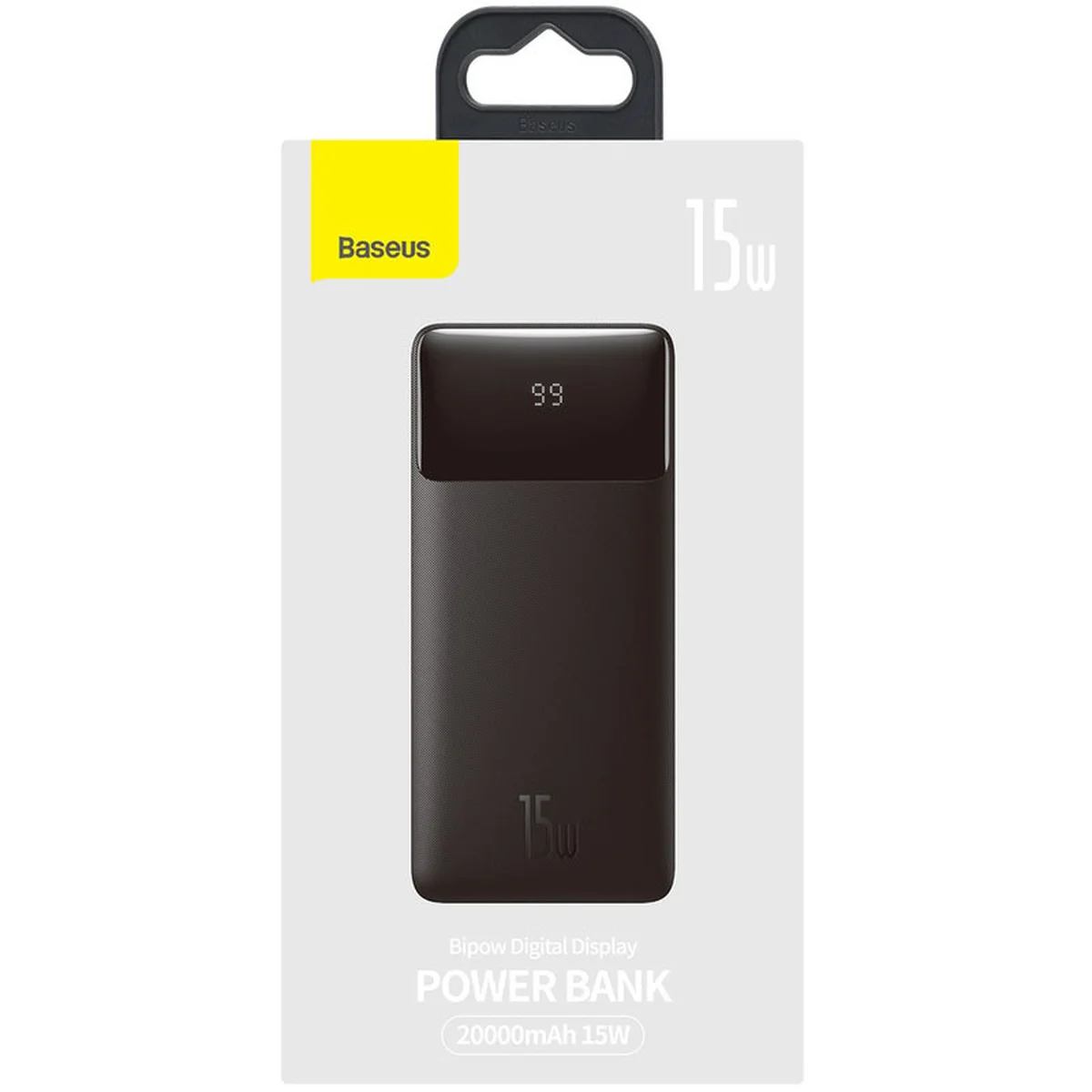 Портативний зарядний пристрій Baseus Bipow Overseas 15W 20000mAh (PPBD050101) Чорний