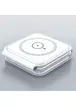БЗУ WIWU M6 3 in 1 Wireless Charger White