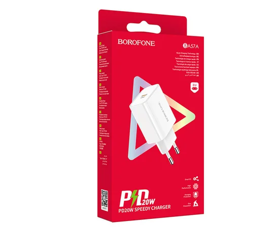СЗУ Borofone BA57A Easy Speed PD20W Белый
