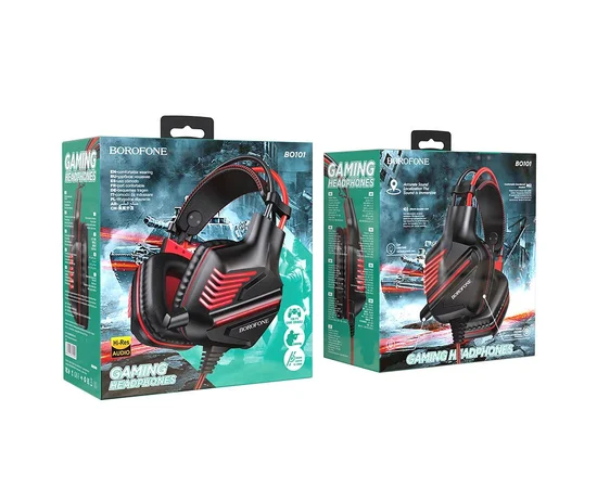 Стерео Наушники BOROFONE BO101 Красный