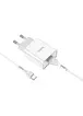 СЗУ HOCO C81A (1USB / 2.1A) + Type-C Білий