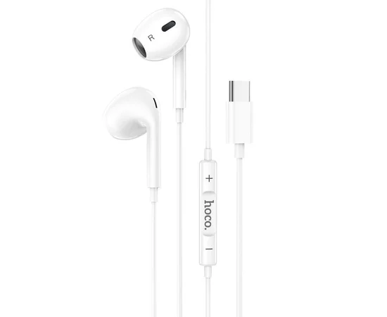 Стерео наушники Hoco M101 Max Type-C White