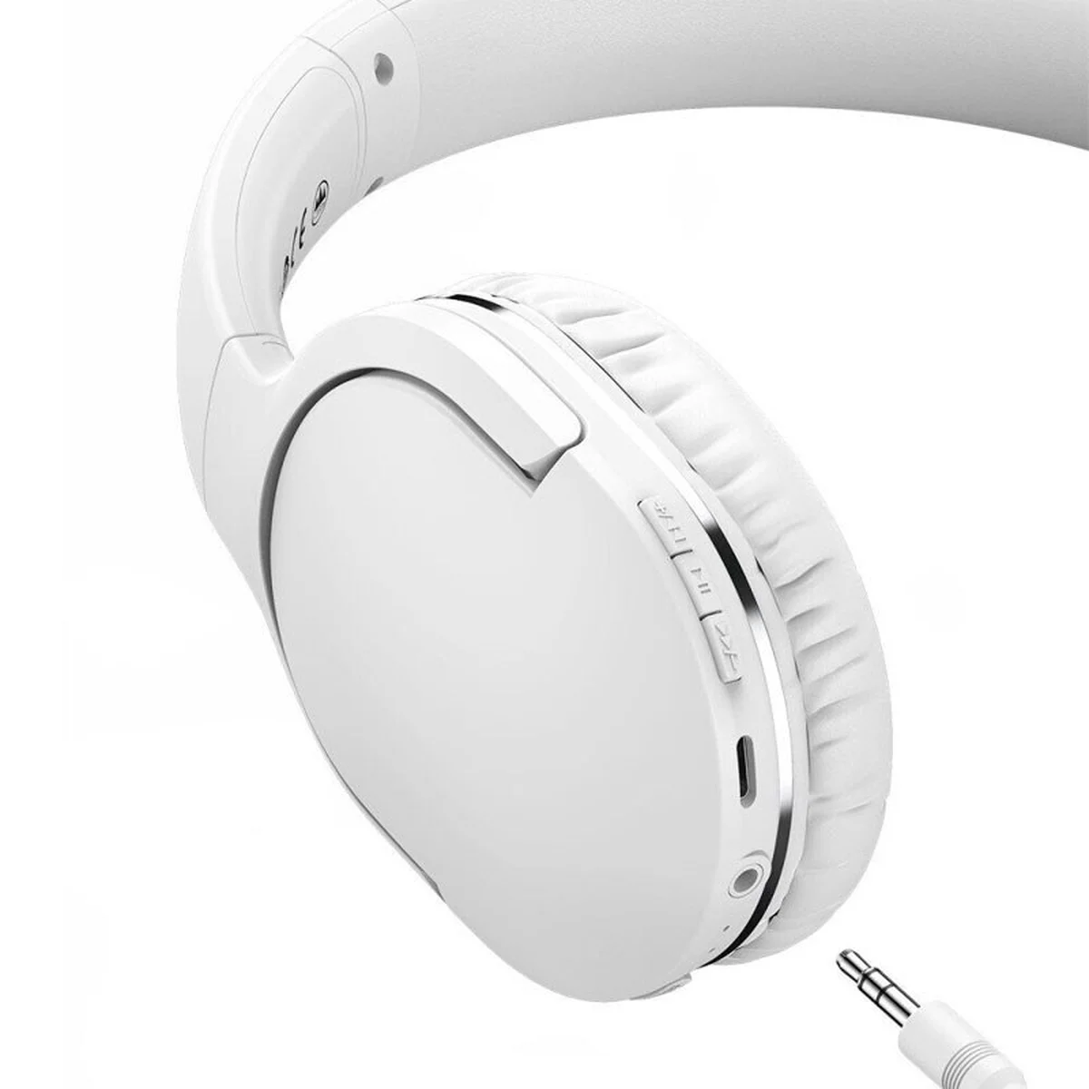 Накладные беспроводные наушники Baseus Encok Wireless headphone D02 Pro (NGTD01030) White
