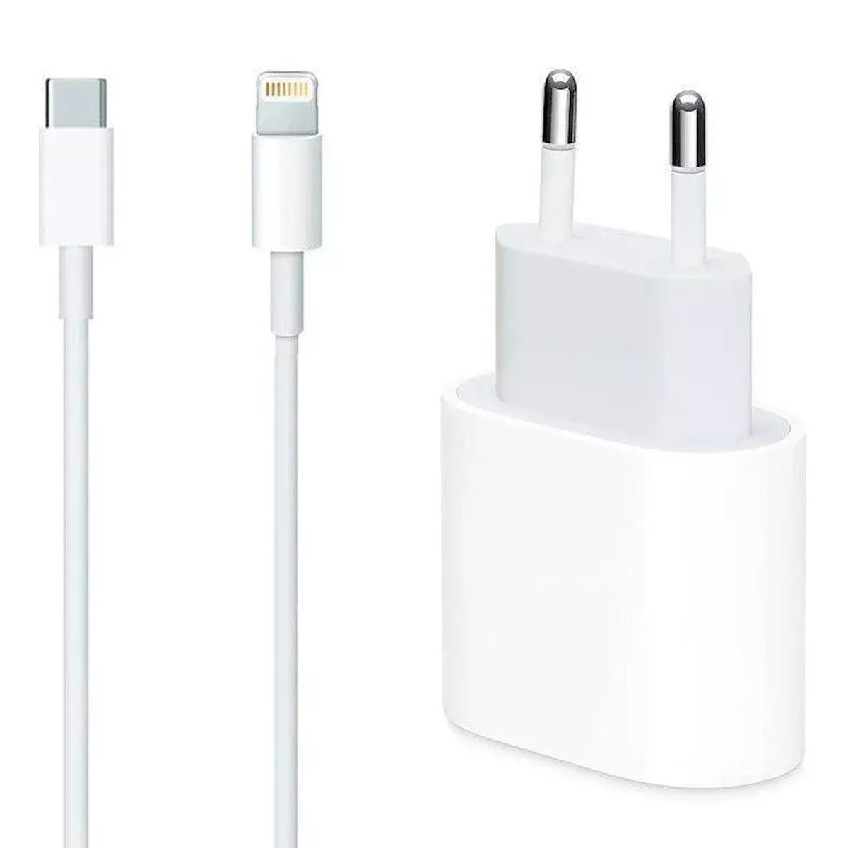 СЗУ для Apple 25W Type-C Power Adapter + Type-C to Lightning cable (A) (box) Белый