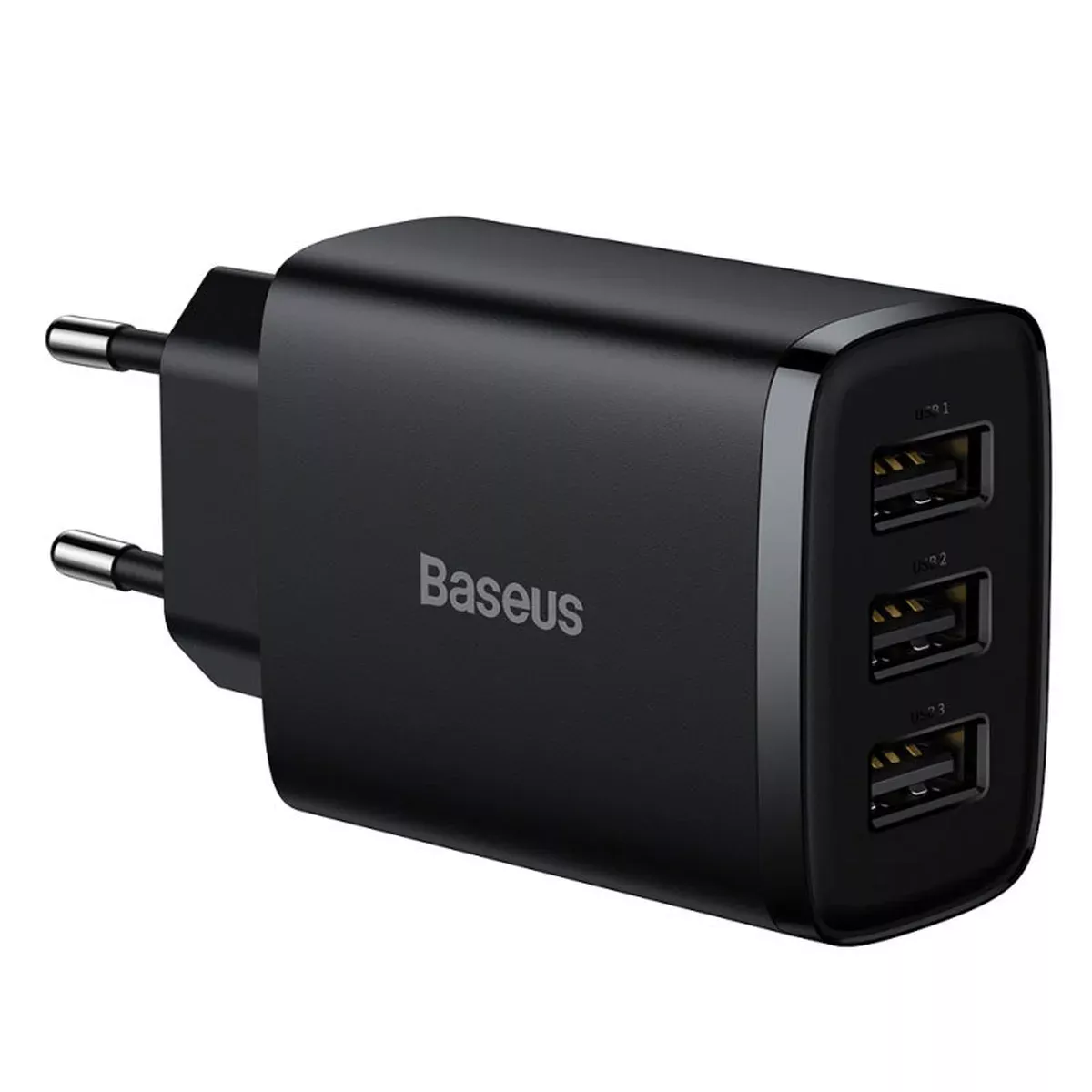 СЗУ Baseus Compact 17W (3USB) (CCXJ02) Черный