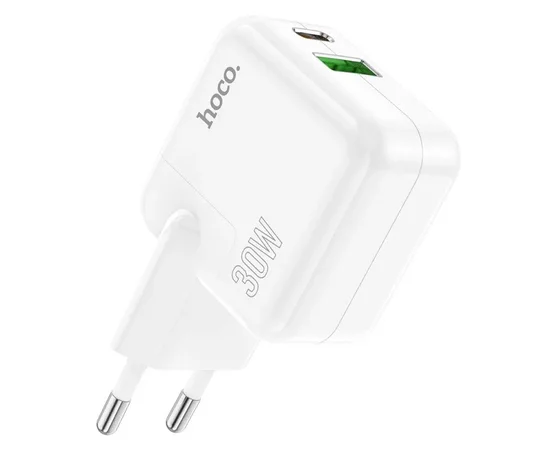 СЗУ Hoco C111A PD 30W+QC3.0 White