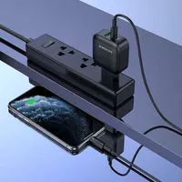 СЗУ Borofone BA46A PD 18W+QC3.0 (1USB/1Type-C/3A) Чорний