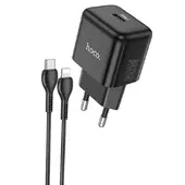 СЗУ Hoco N32 Glory PD30W Type-C to Lightning Black