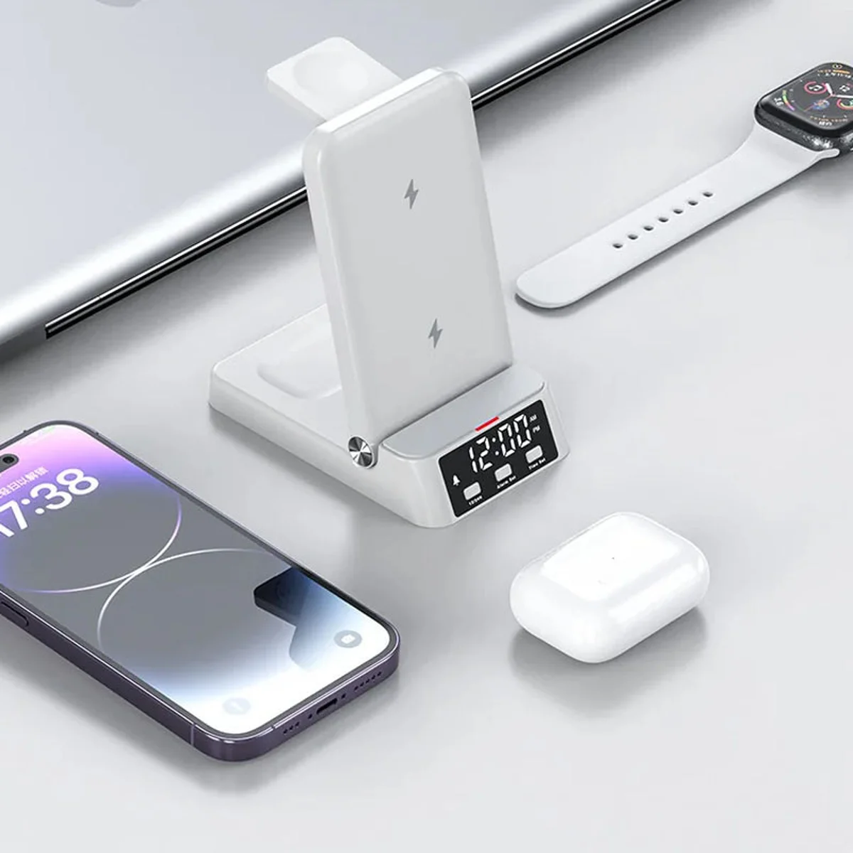 БЗУ + часы А60 4in1 25W White