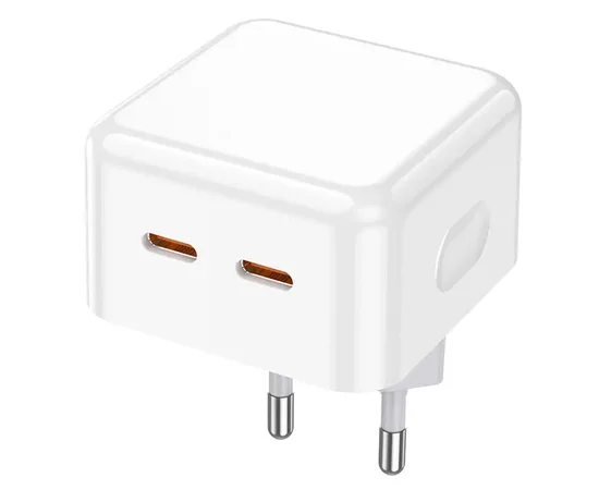 СЗУ Borofone BA76A Source PD35W (2Type-C) White