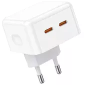 СЗУ Borofone BA76A Source PD35W (2Type-C) White