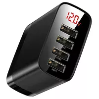 СЗУ Baseus Mirror Lake Digital Display 30W 4USB Черный