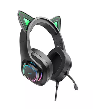 Стерео Наушники Hoco W107 Cute cat Elf Cat